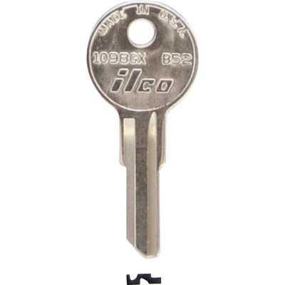 ILCO GM Nickel Plated Automotive Key, B52 / 1098GX (10-Pack)