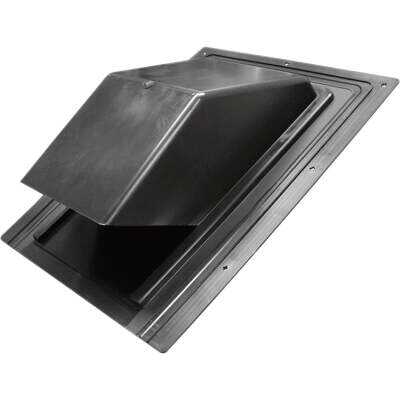 Lambro 7 In. Black ABS Plastic Exhaust Roof Vent
