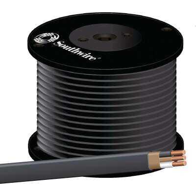 Romex 500 Ft. 8/2 Solid Black NMW/G Electrical Wire