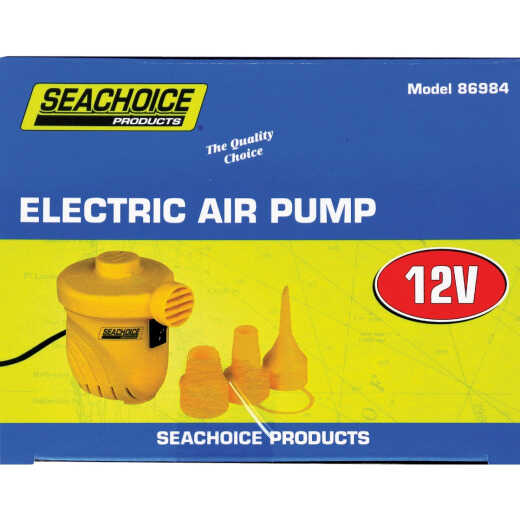 Seachoice 12 Volt 0.78 psi General Inflatables and Boating Electric Inflator