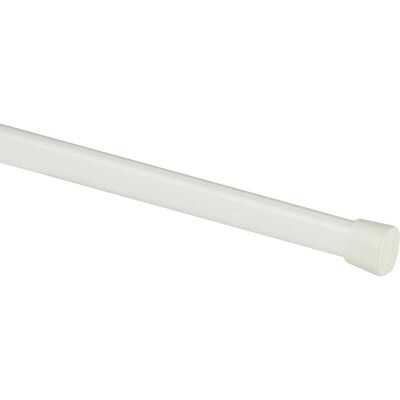 Kenney Hansen 36 In. To 60 In. 5/8 In. White Oval Tension Rod